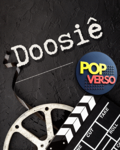 black, white and red illustrative vintage movie night party show event promotion instagram post