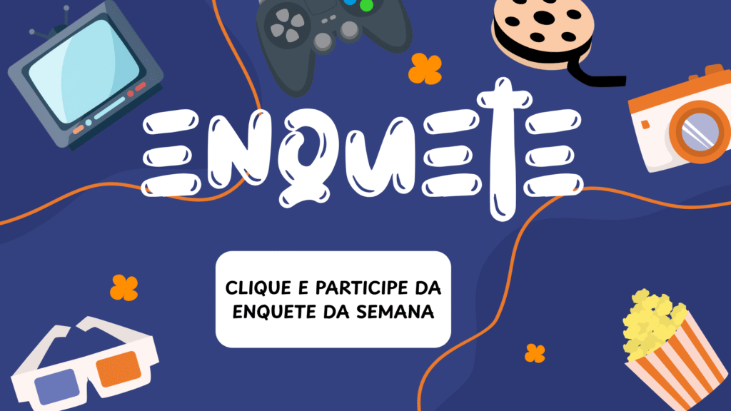 blue white and orange playful cinema presentation